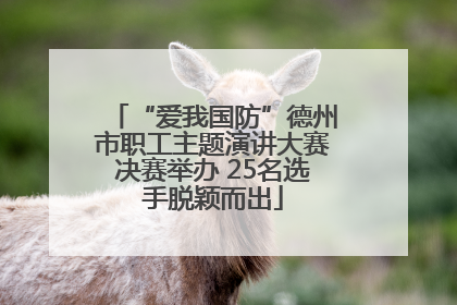 “爱我国防”德州市职工主题演讲大赛决赛举办 25名选手脱颖而出