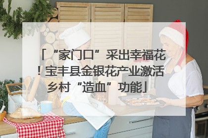 “家门口”采出幸福花！宝丰县金银花产业激活乡村“造血”功能