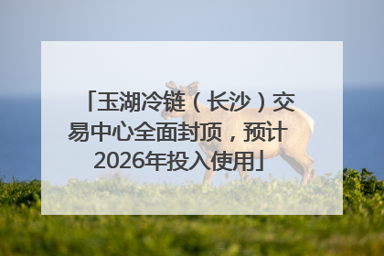 玉湖冷链（长沙）交易中心全面封顶，预计2026年投入使用