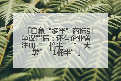 白象“多半”商标引争议背后：还有企业曾注册“一倍半”“一大袋”“1桶半”