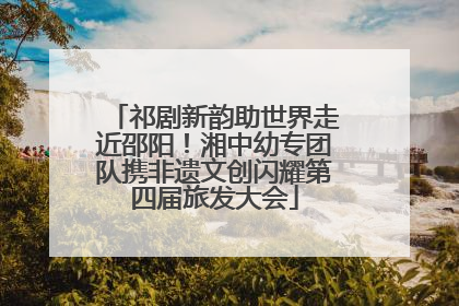 祁剧新韵助世界走近邵阳！湘中幼专团队携非遗文创闪耀第四届旅发大会