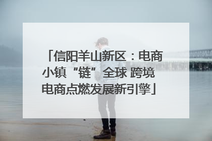 信阳羊山新区：电商小镇“链”全球 跨境电商点燃发展新引擎