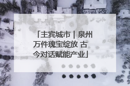主宾城市｜泉州万件瑰宝绽放 古今对话赋能产业