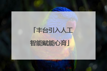 丰台引入人工智能赋能心育
