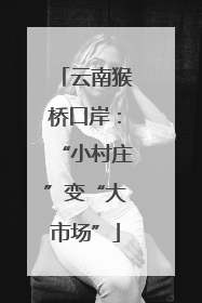 云南猴桥口岸：“小村庄”变“大市场”