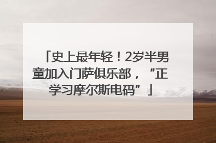 史上最年轻！2岁半男童加入门萨俱乐部，“正学习摩尔斯电码”