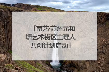 南艺·苏州元和塘艺术街区主理人共创计划启动