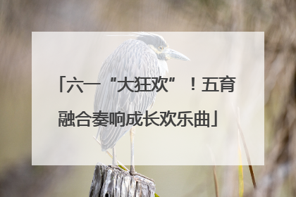 六一“大狂欢”！五育融合奏响成长欢乐曲