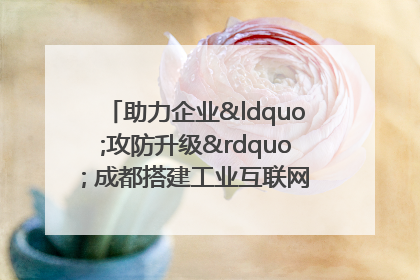 助力企业“攻防升级” 成都搭建工业互联网安全供需对接平台