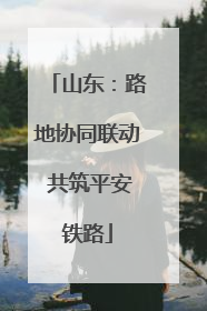 山东：路地协同联动 共筑平安铁路