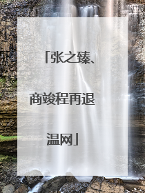 张之臻、商竣程再退温网