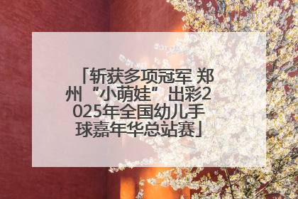 斩获多项冠军 郑州“小萌娃”出彩2025年全国幼儿手球嘉年华总站赛
