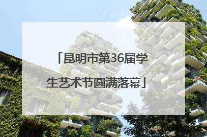 昆明市第36届学生艺术节圆满落幕