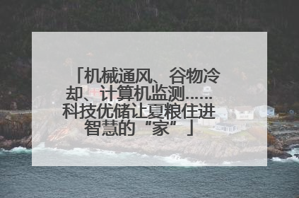 机械通风、谷物冷却、计算机监测……科技优储让夏粮住进智慧的“家”