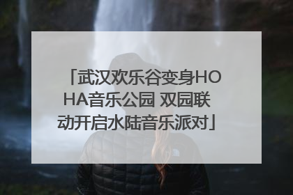 武汉欢乐谷变身HOHA音乐公园 双园联动开启水陆音乐派对