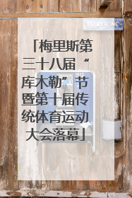 梅里斯第三十八届“库木勒”节暨第十届传统体育运动大会落幕