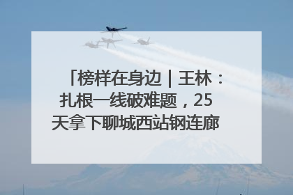 榜样在身边｜王林：扎根一线破难题，25天拿下聊城西站钢连廊“硬核”工程