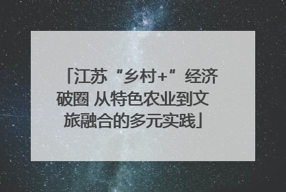 江苏“乡村+”经济破圈 从特色农业到文旅融合的多元实践