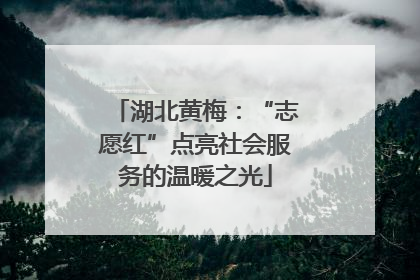 湖北黄梅：“志愿红”点亮社会服务的温暖之光