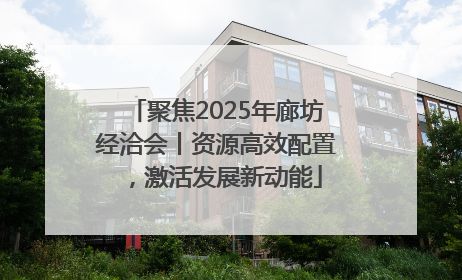 聚焦2025年廊坊经洽会丨资源高效配置，激活发展新动能
