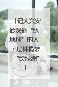 记大兴安岭深处“绣地球”的人：层林揽梦“绘绿洲”