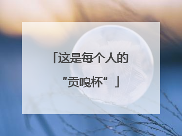 这是每个人的“贡嘎杯”