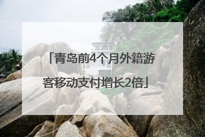 青岛前4个月外籍游客移动支付增长2倍