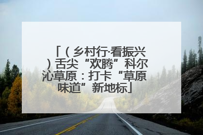 （乡村行·看振兴）舌尖“欢腾”科尔沁草原：打卡“草原味道”新地标